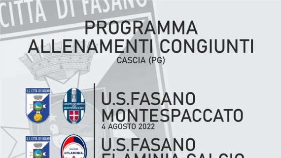 Fasano: ecco il programma delle amichevoli precampionato