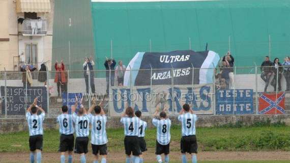 Arzanese 3-0 al Casarano, biancoazzurri campioni d'inverno