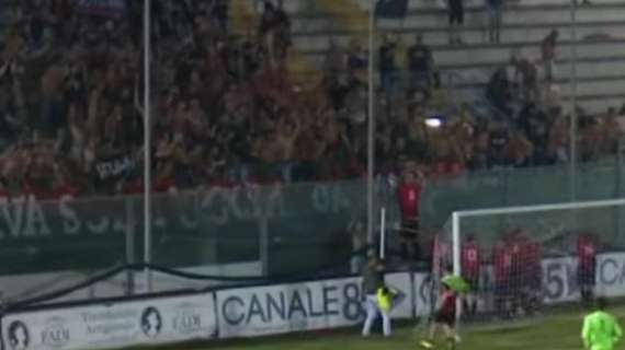 Brindisi-Foggia 0-1, la sintesi VIDEO dell'incontro di Coppa Italia