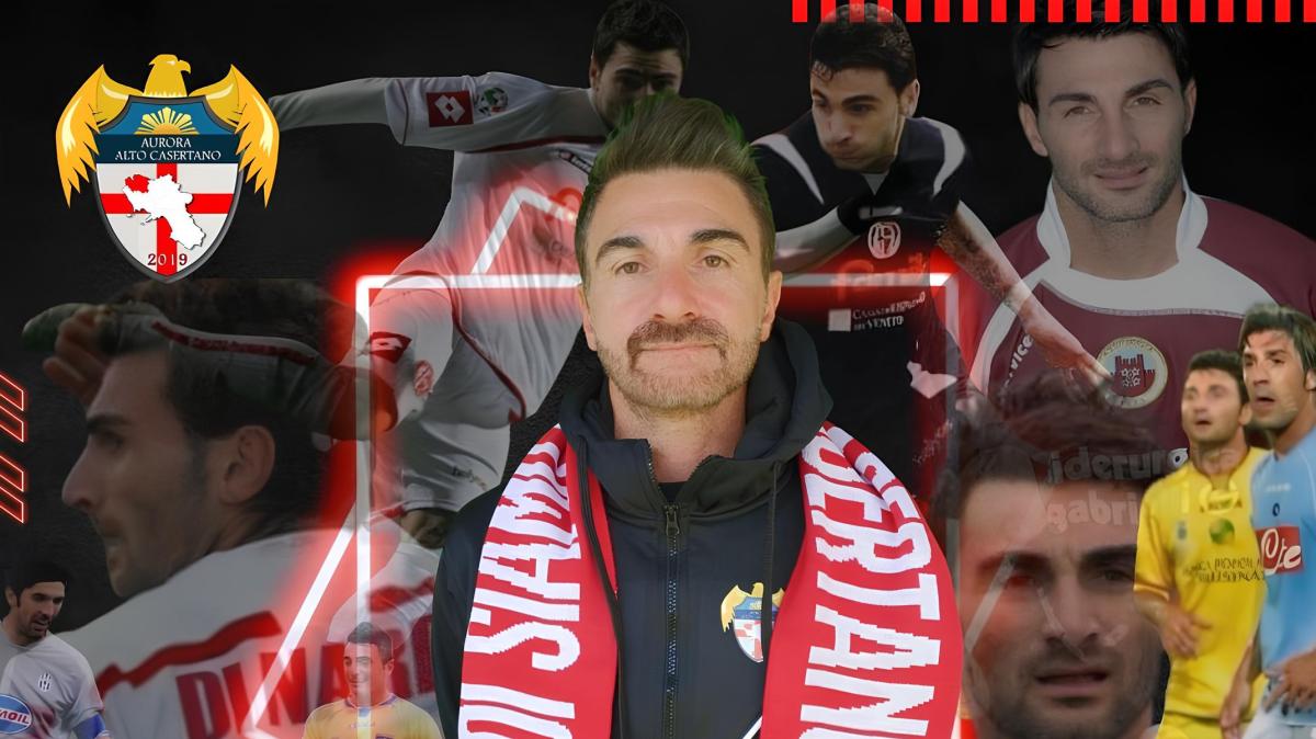 Antonio Di Nardo è il nuovo tecnico dell'Aurora Alto Casertano