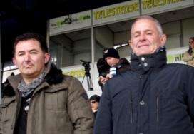 Il pres.te Giorgio Turba a dx