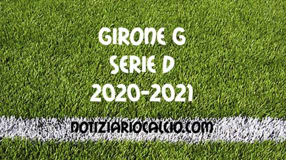 Serie D 2020-2021 - Girone G: risultati e classifica dopo i recuperi