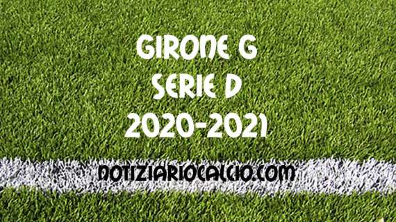 Serie D 2020-2021 - Girone G: risultati e classifica dopo i recuperi