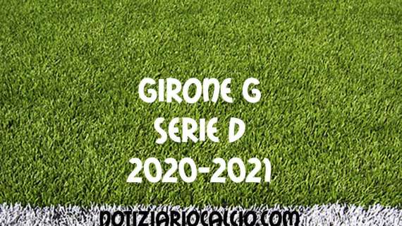 Serie D 2020-2021 - Girone G: risultati e classifica dopo il 4° turno