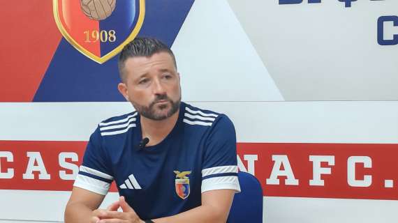 Casertana, mister Coppitelli: «È mancata la reazione al gol, ma siamo ancora in costruzione...»
