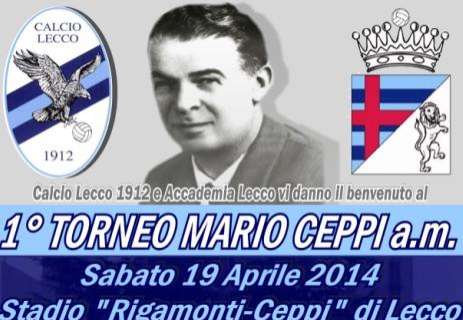 Torneo Mario Ceppi al via sabato