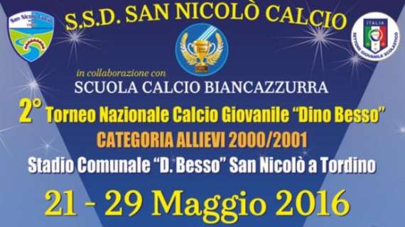 San Nicolò, domani parte la seconda edizione del Torneo "Besso"