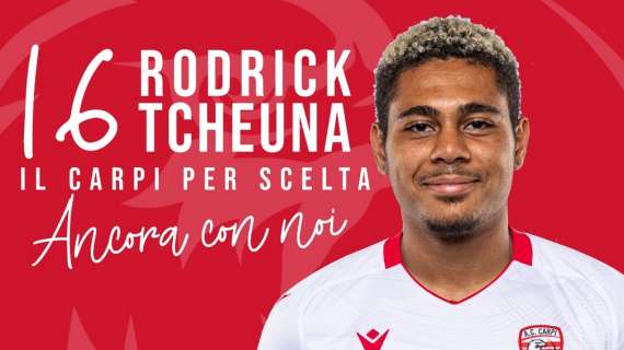 Tcheuna blindato dal Carpi: contratto fino al 2028 per il terzino