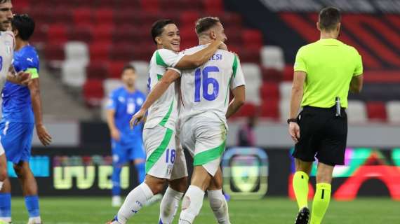 L'Italia si concede il bis: successo contro Israele battuta 2-1