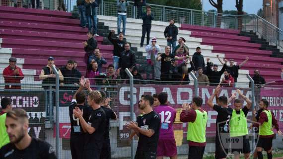 Il Tolentino avanti in Coppa Italia di Serie D. Il Mezzolara cede nel finale