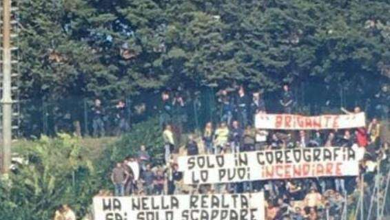Striscioni e sfottò: gli Ultras del Melfi hanno la "talpa" e battono quelli del Rionero...
