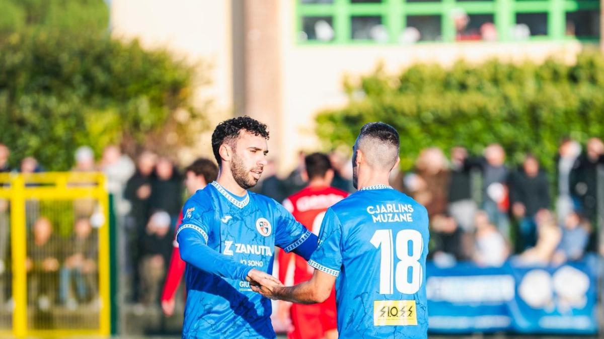 Aliu e Gaspardo firmano la vittoria: il Cjarlins Muzane chiude l'anno al 2° posto