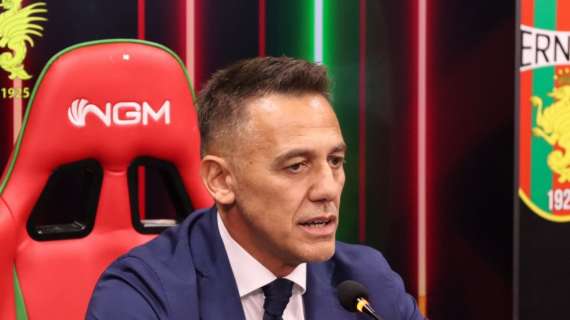 Ternana, D'Alessandro: «Siamo solo a metà del guado»