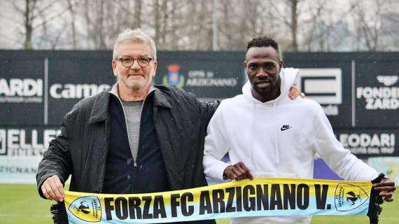 UFFICIALE: L'attaccante Jallow ha firmato per l'Arzignano