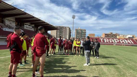 Trapani, sale l'attesa per il Siracusa. Oggi il presidente Antonini al campo