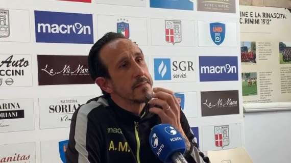 Rimini, Mastronicola: «Dopo il gol preso mi è venuto da ridere...»