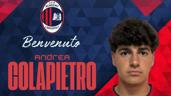 Academy Ladispoli si rinforza: arriva il centrocampista Andrea Colapietro