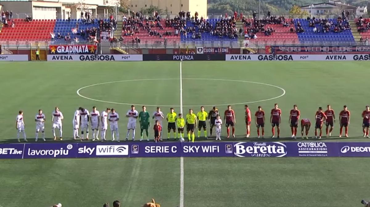 Foggia travolto a Potenza: sconfitta 3-0 e crisi sempre più profonda