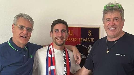 UFFICIALE: Sestri Levante, rinnovo per il centrocampista Candiano