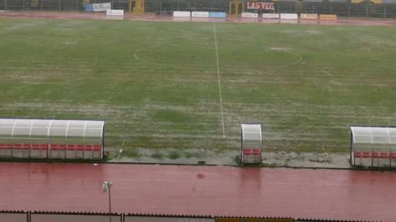 BREAKING NEWS - Serie D, rinviato per maltempo un big match di oggi