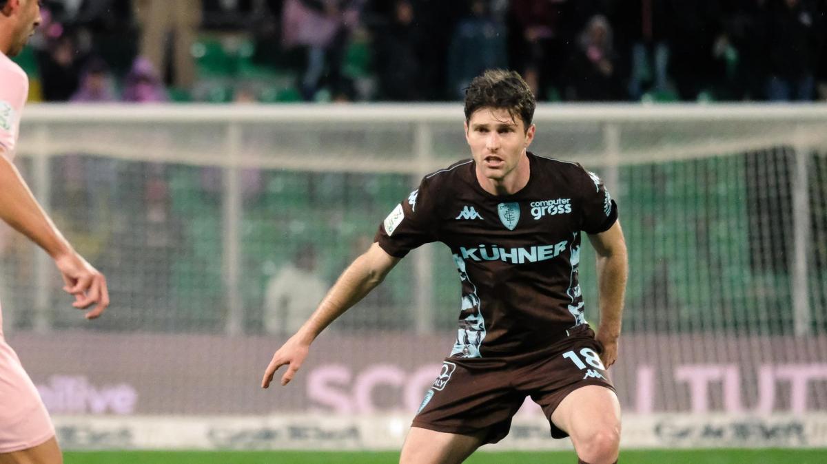 Tegola per Dionisi: si fa male Ghion, Empoli a corto di forze