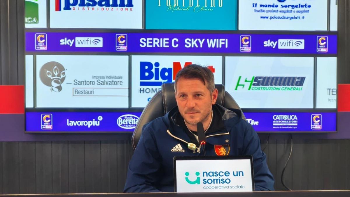 Potenza, De Giorgio: «Salernitana banco di prova in vista del Latina. I punti persi nel finale pesano»