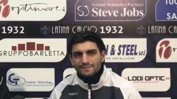 Latina, Palazzo: "Mi piacerebbe contribuire al ritorno in Serie C"