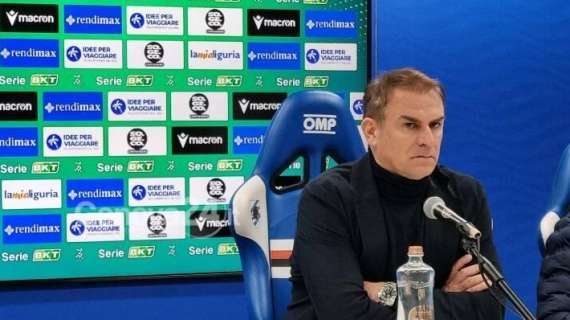 Sampdoria, mister Semplici: «Con la società ho sempre 'preteso' di avere due giocatori per ruolo»