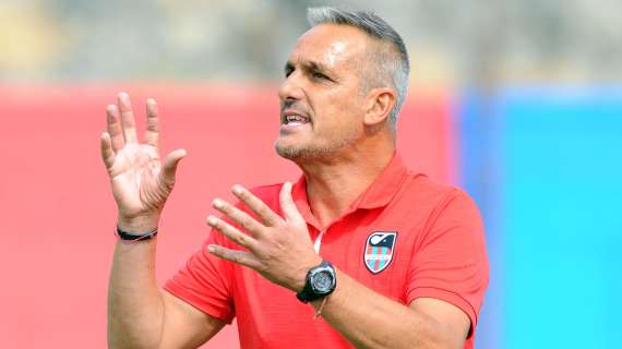 Catania, mister Zeoli: «La squadra non si sta godendo la vittoria»