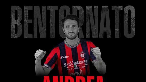 UFFICIALE: Andrea Barberis torna a vestire la maglia del Crotone