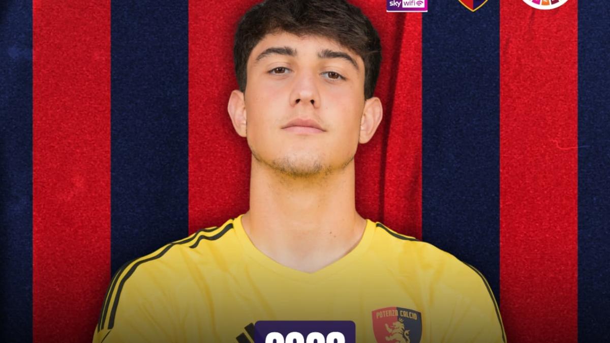 Potenza, linea verde tra i pali: primo contratto da "pro" per il giovane Guiotto