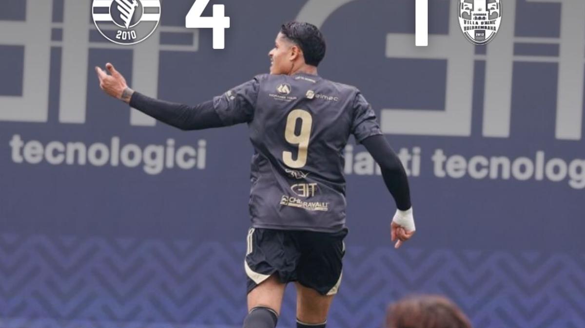 Varesina uragano a Venegono: Villa Valle travolto 4-1 e crisi scacciata