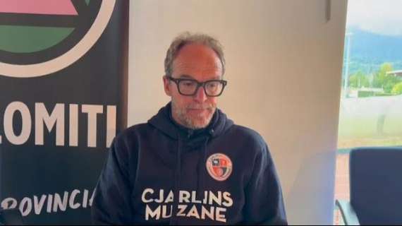 Cjarlins Muzane, mister Zironelli: «Abbiamo la possibilità di rifarci con una squadra che ci è sopra in classifica»