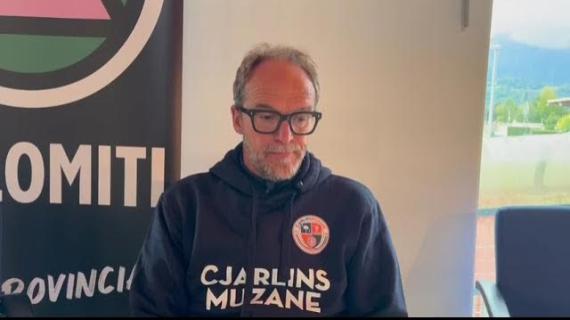 Cjarlins Muzane, mister Zironelli: «Il coefficiente di difficoltà salga ancora, per cui...»