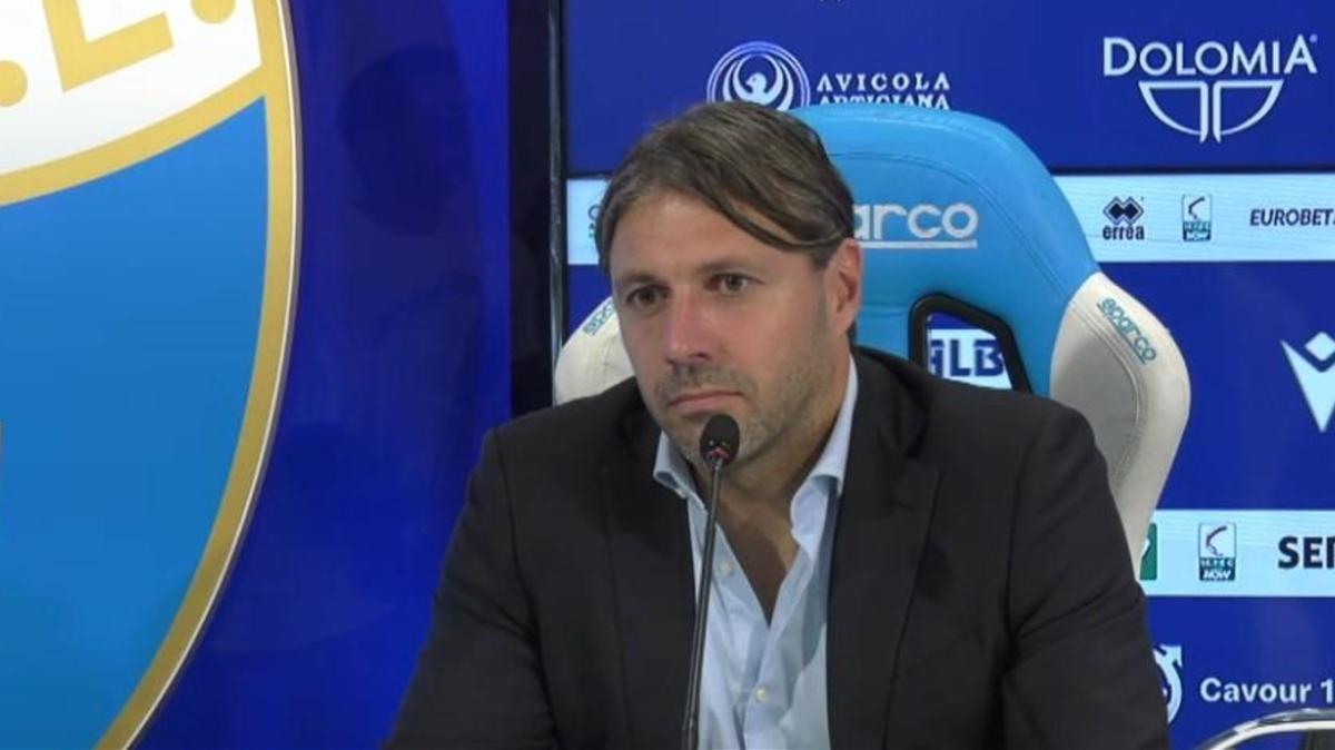 Novara, Dossena avverte: «Contro l'Albinoleffe serve la stessa cattiveria vista col Brescia»