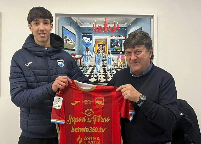 UFFICIALE: Pescara, contratto triennale per il baby bomber Amari