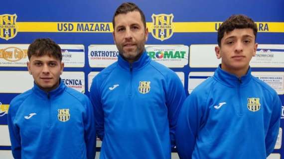 Mazara Calcio, tre innesti dal mercato per rinforzare la rosa