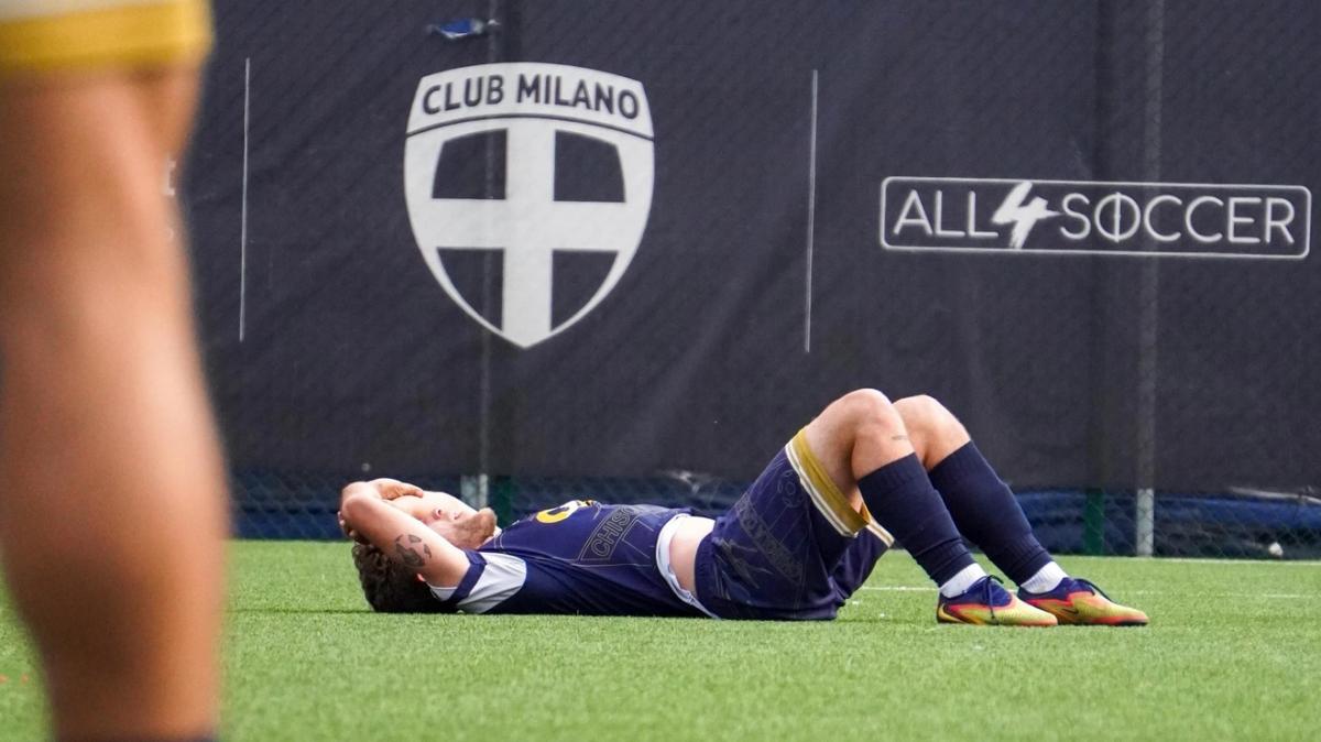 Club Milano batte Chisola 2-0: doppietta lampo nel primo tempo, gara sospesa per infortunio