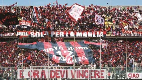 Taranto, domenica trasferta libera per i supporters rossoblù