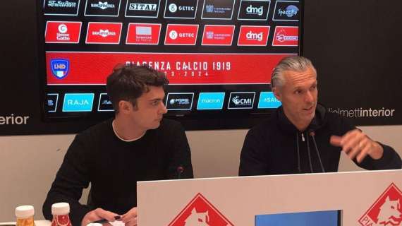 Piacenza, mister Rossini: «Vittoria emozionante, ma c'è ancora tanto da fare»