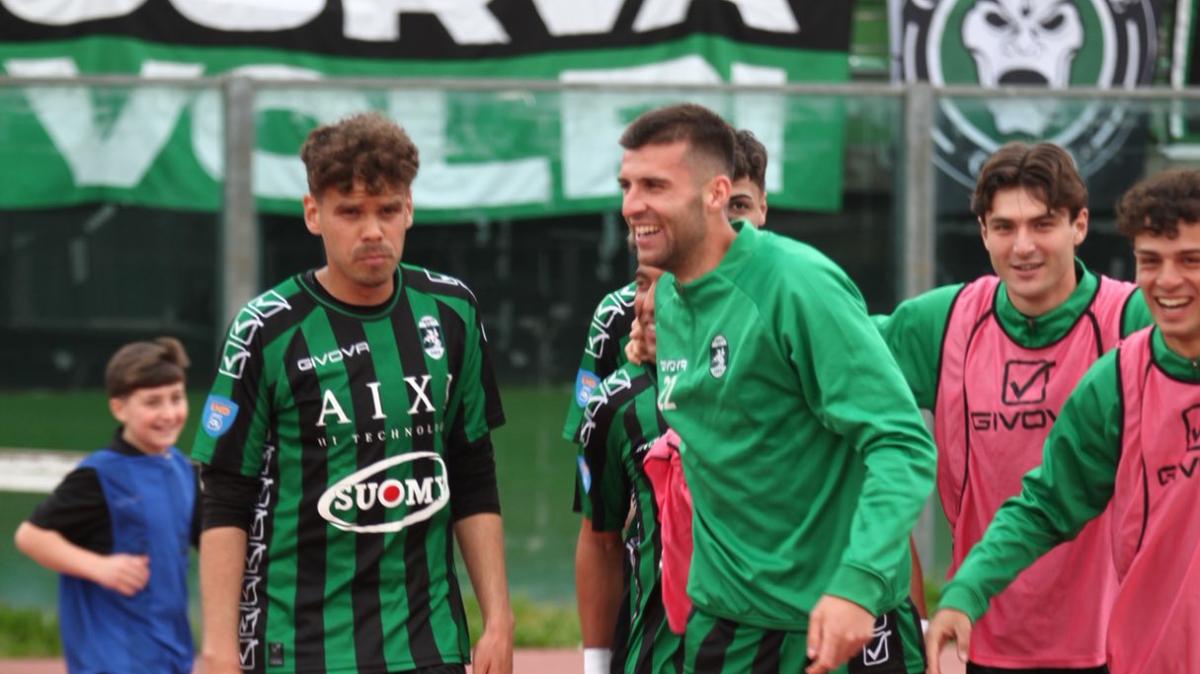 Il numero di calciatori a segno per ogni squadra del girone F di Serie D