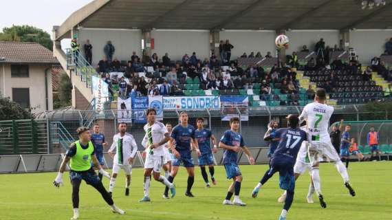 Non bastano quattro gol: al Provasi è pari tra Castellanzese e Nuova Sondrio