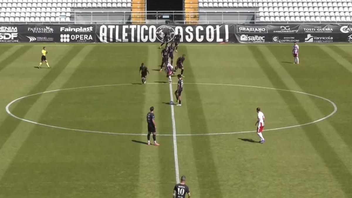 Il Teramo pareggia con l'Atletico Ascoli e chiude terzo in classifica