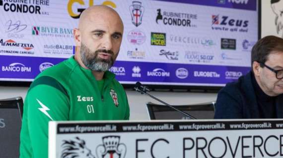 Pro Vercelli, mister Banchini: « La verità è che il Padova non è solo una squadra forte...»