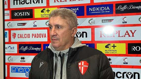 Padova, mister Torrente: «Avevamo voglia di rivincita e di diventare primi in classifica»