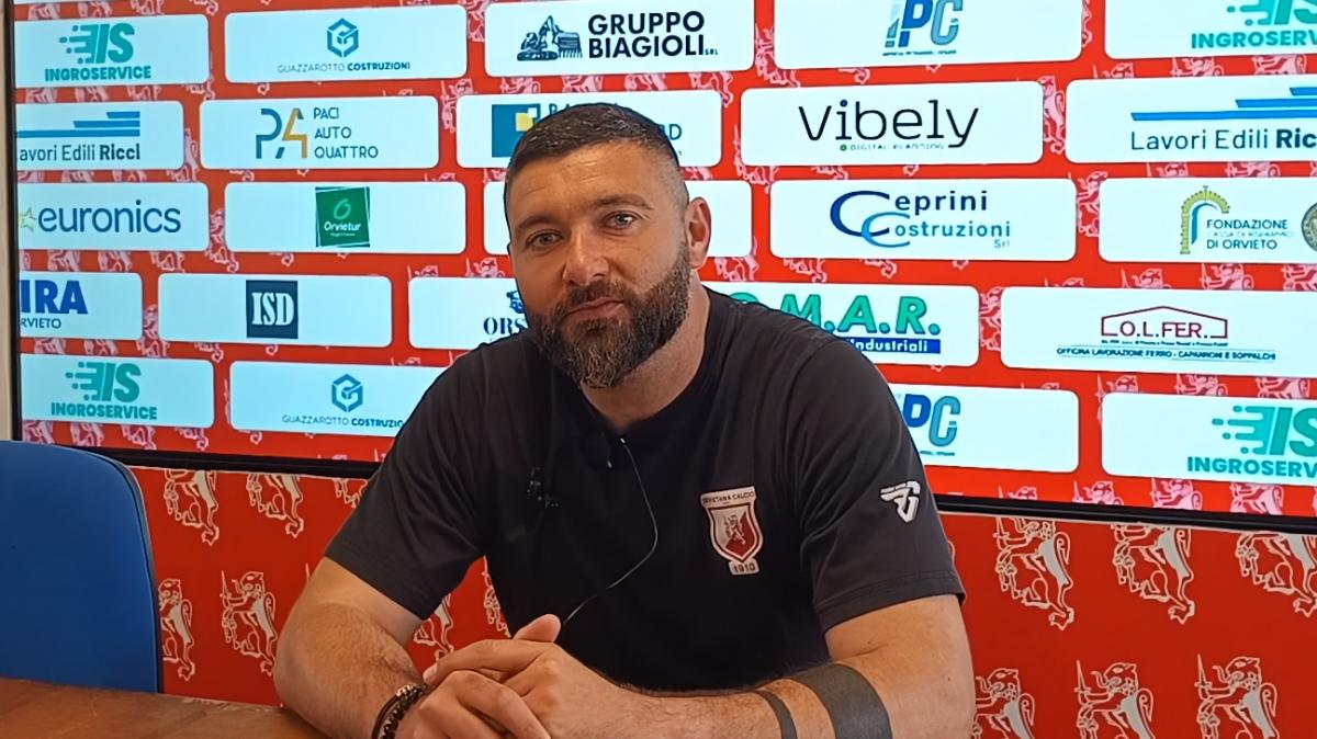 Orvietana, Pascali difende lo 0-0 col Cannara: «Un passo avanti. E per questi ragazzi io ci muoio»