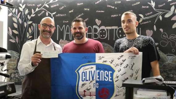 Fc Clivense, bel gesto dei calciatori dopo l'asta interna per i numeri di maglia