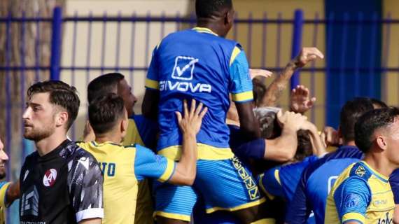 La Scafatese torna al successo battendo 3-1 l'Akragas