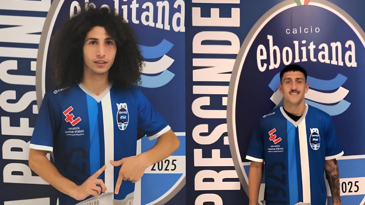 Ebolitana, rescindono le pedine Caliendo e Chiumiento