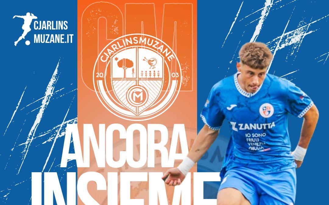UFFICIALE: Un altro rinnovo annunciato dal Cjarlins Muzane